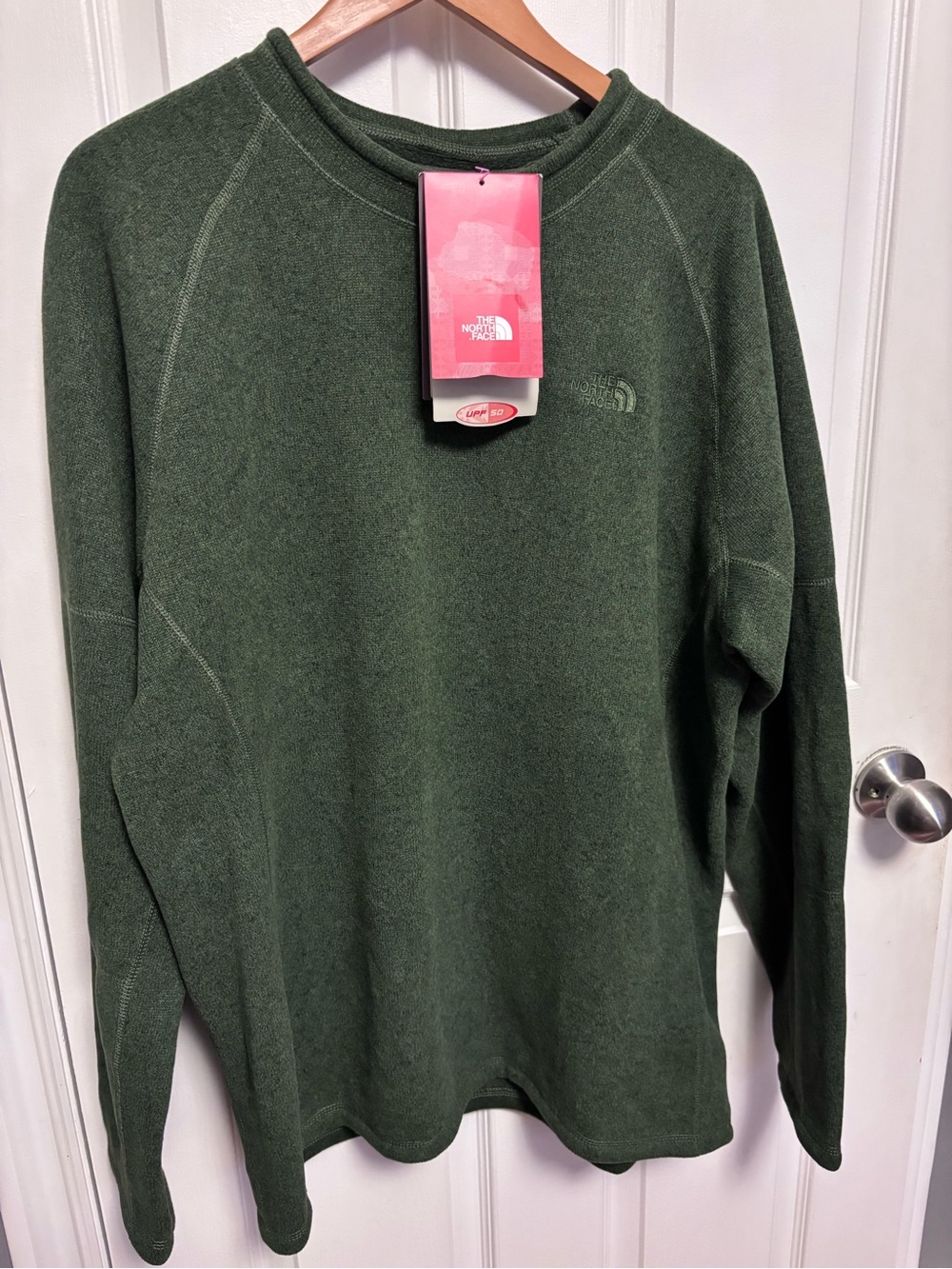 NWT The North Face Gordon Lyons Crew Fleece Sweater - Size XL